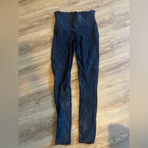 Spanx faux leather moto leggings! Size Small.